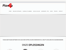 Tablet Screenshot of plan4u.nl